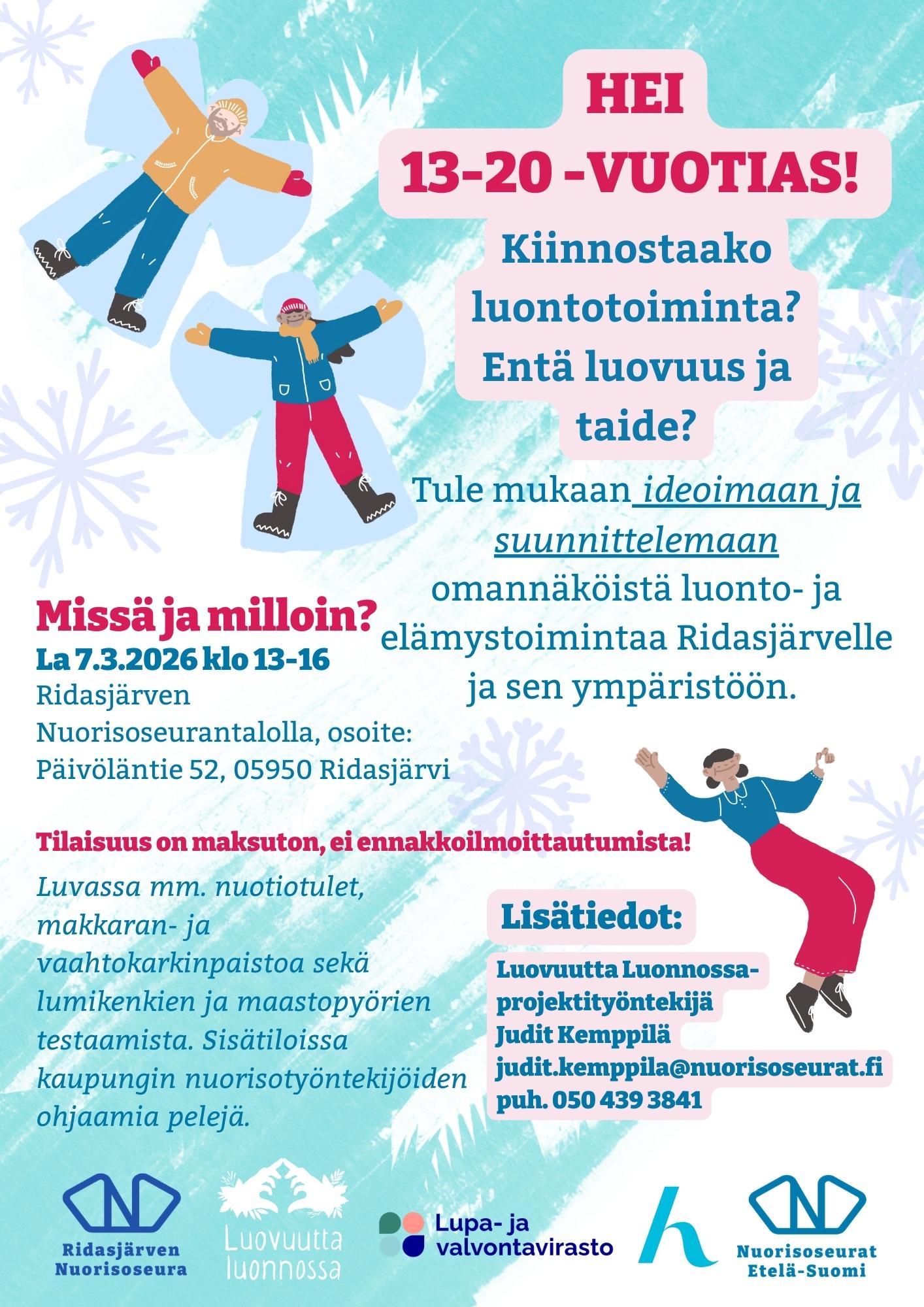 II Päivitetty mainos Ridasjärvi 7.3.